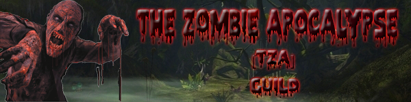 The Zombie Apocalypse Banner The Zombie Apocalypse Banner